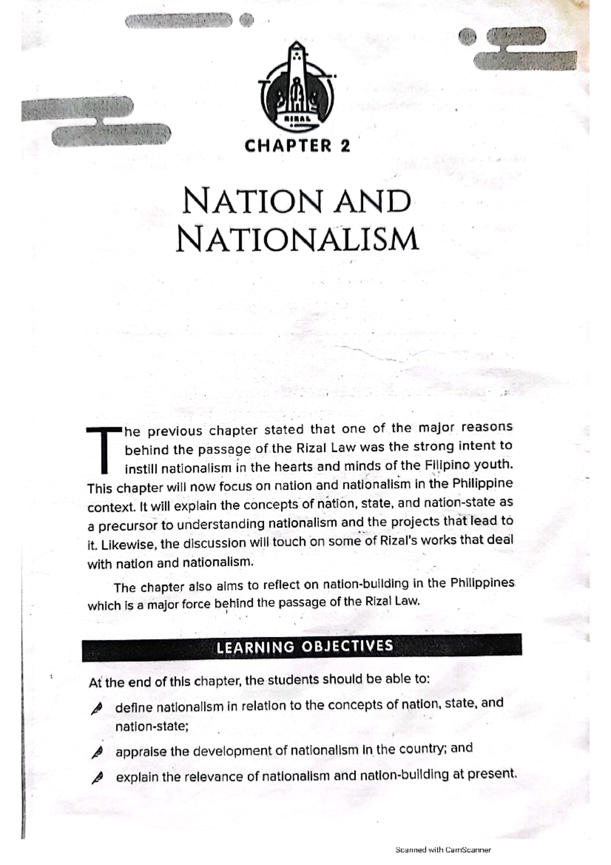 Chapter 2-Nation And Nationalism - BS Psychology - Studocu