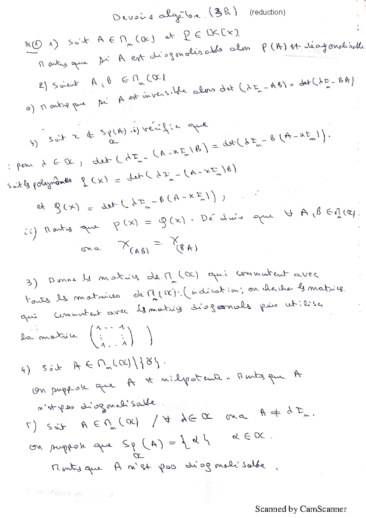 Correction et enonce devoir 15 (pc) - MP-prépa - Scanned by CamScanner ...