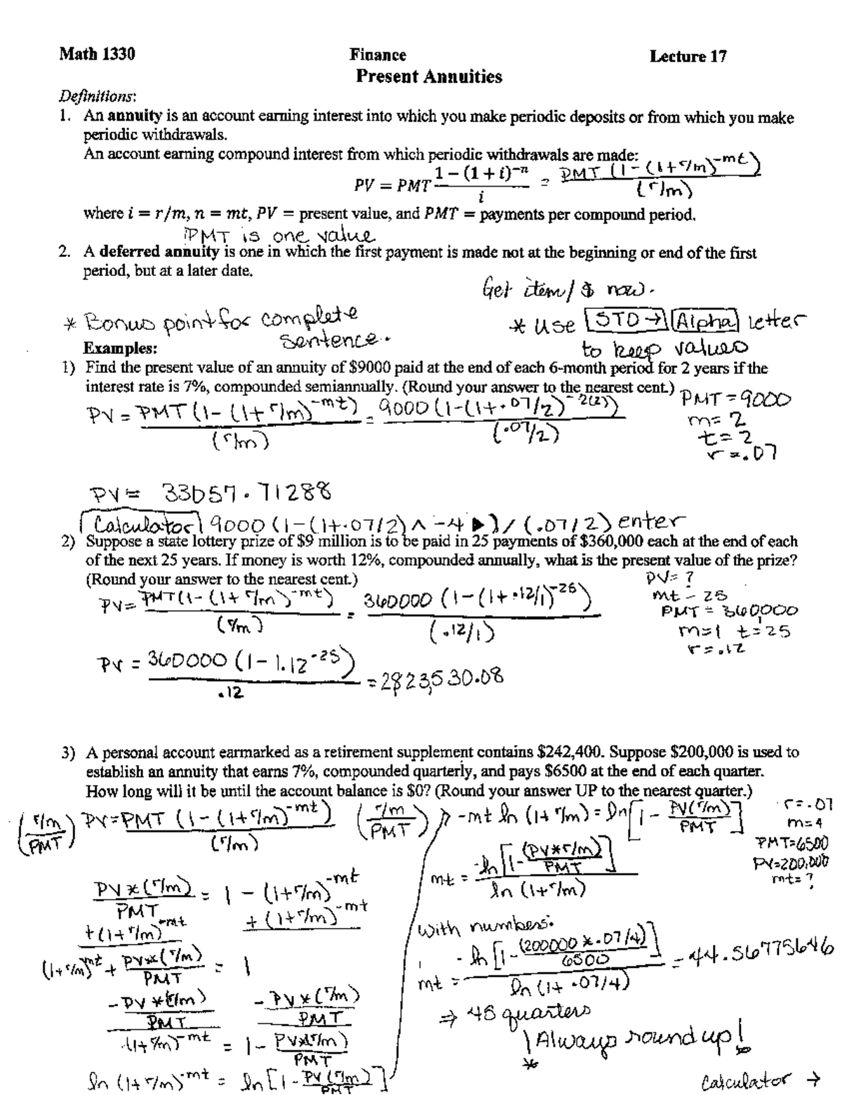 4472941 - Intro to Math Analysis 1330 - MATH 1330 - Studocu