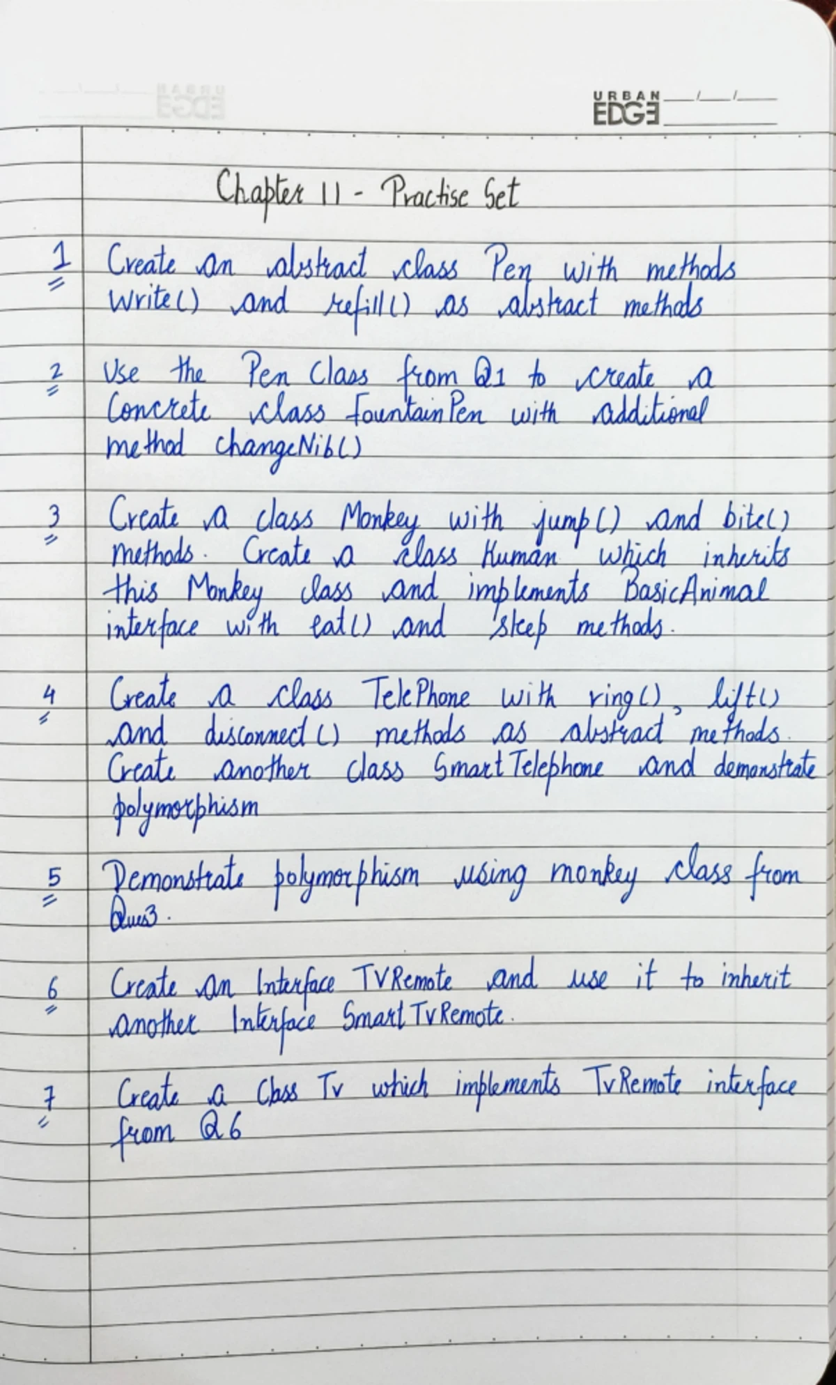 Java Assignment -4 - its really helps for your practice - 7 Discuss ...