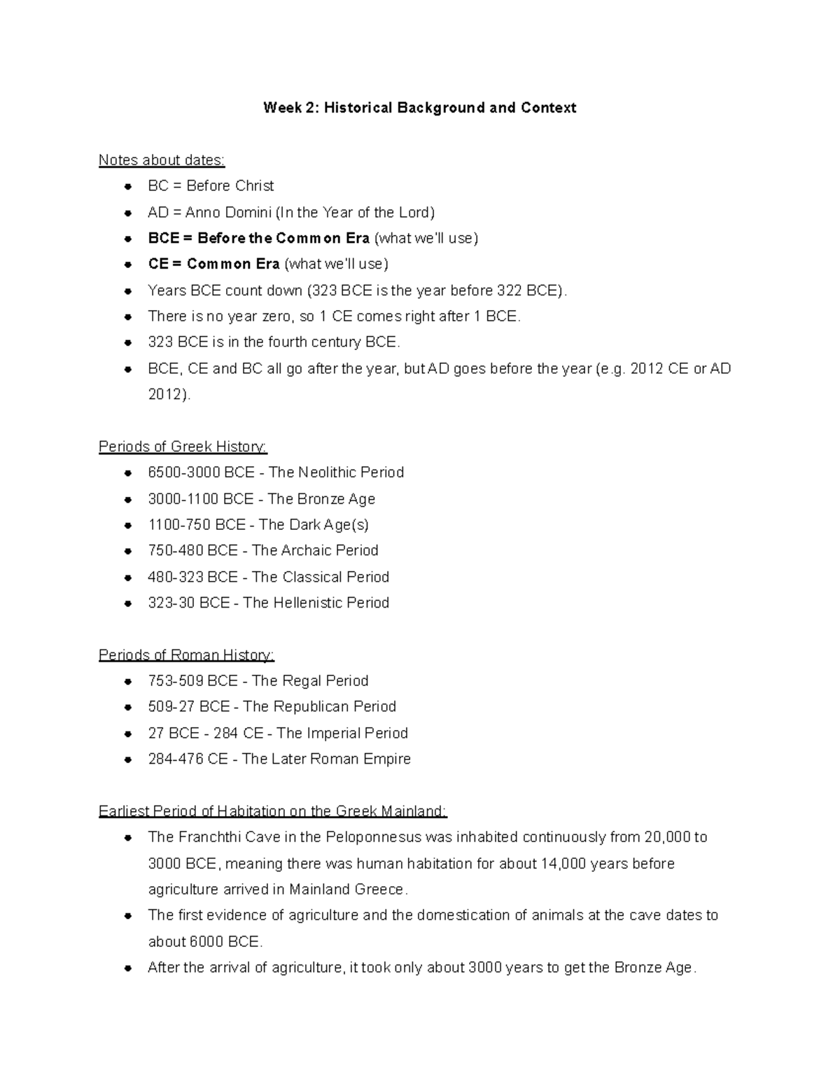 CS2301B+Week+2+Notes - Week 2: Historical Background and Context Notes ...
