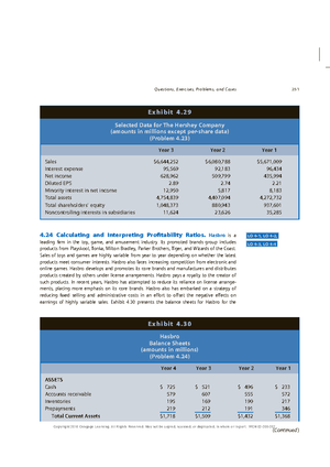 Formula sheet - công thức cuối kỳ - FSA Page 11 Formula Sheet Ratio(s ...