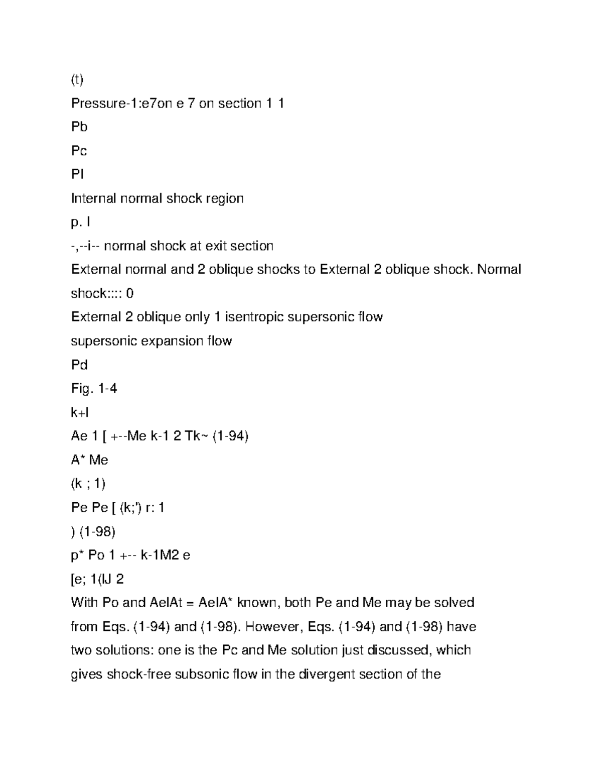 Rocket Propulsion Lecture note 4 - (t) Pressure-1:e7on e 7 on section 1 ...