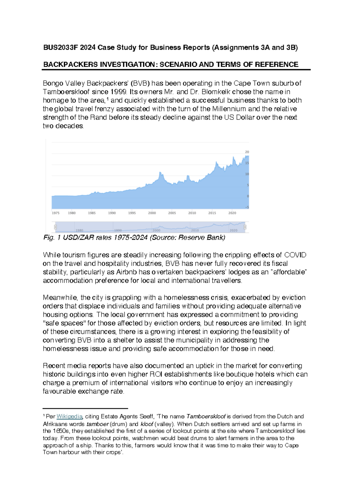 BUS2033 F 2024 A3 Case Study - BUS2033F 2024 Case Study for Business ...