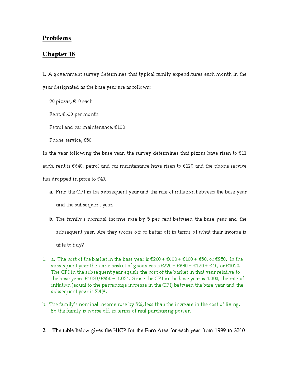 Chapter 18 Solutions - Problems Chapter 18 1. A government survey ...