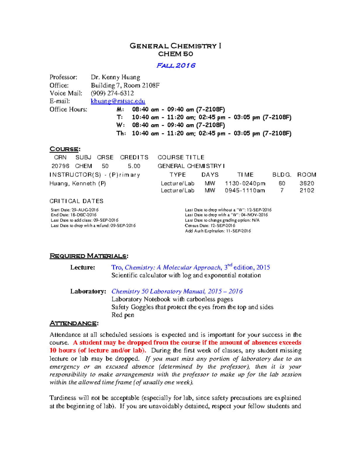 Pdf (17) Chem 50 Syllabus, Professor Huang mt sac fall 2016