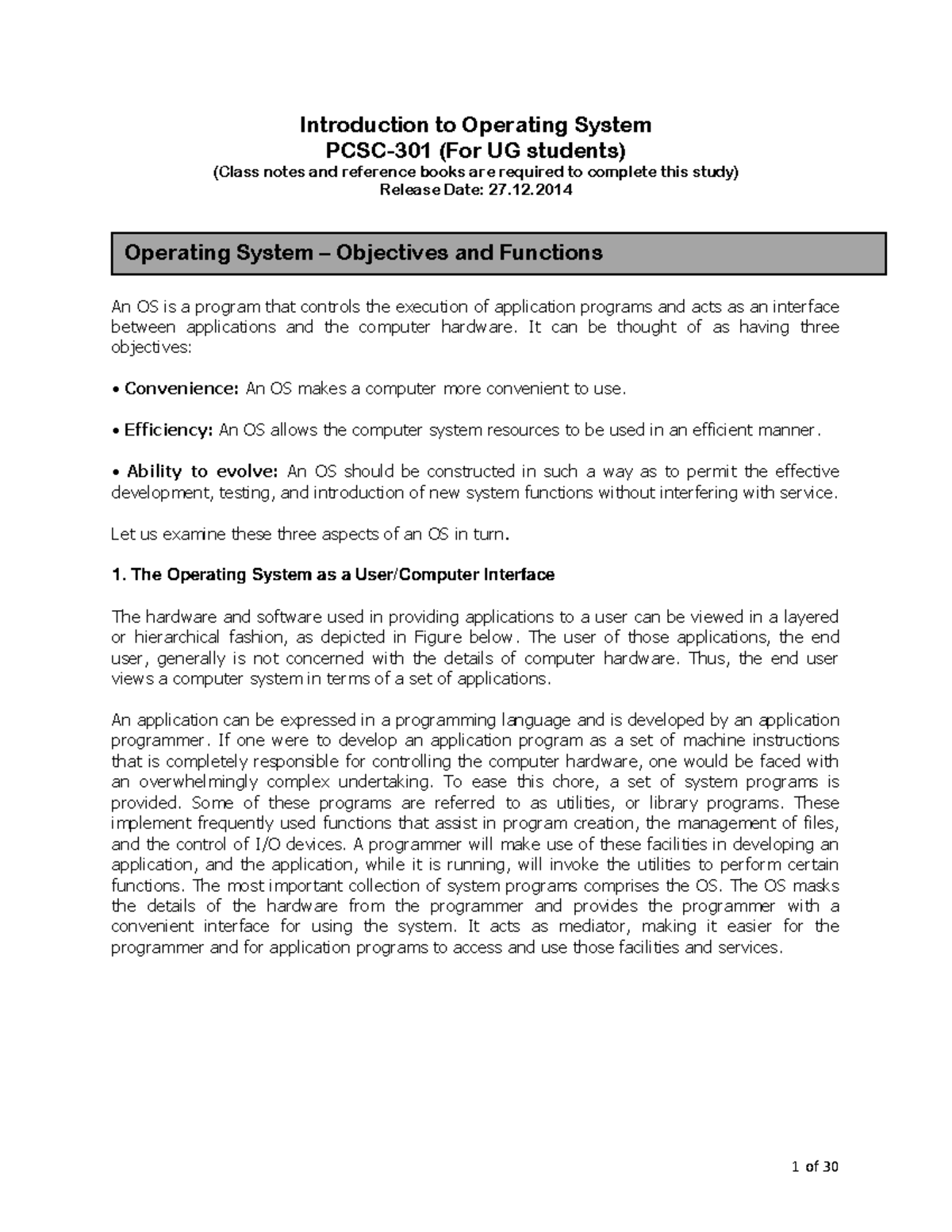 Laha Lecture Notes OS bsc-III 27.11.14 - Introduction to Operating ...