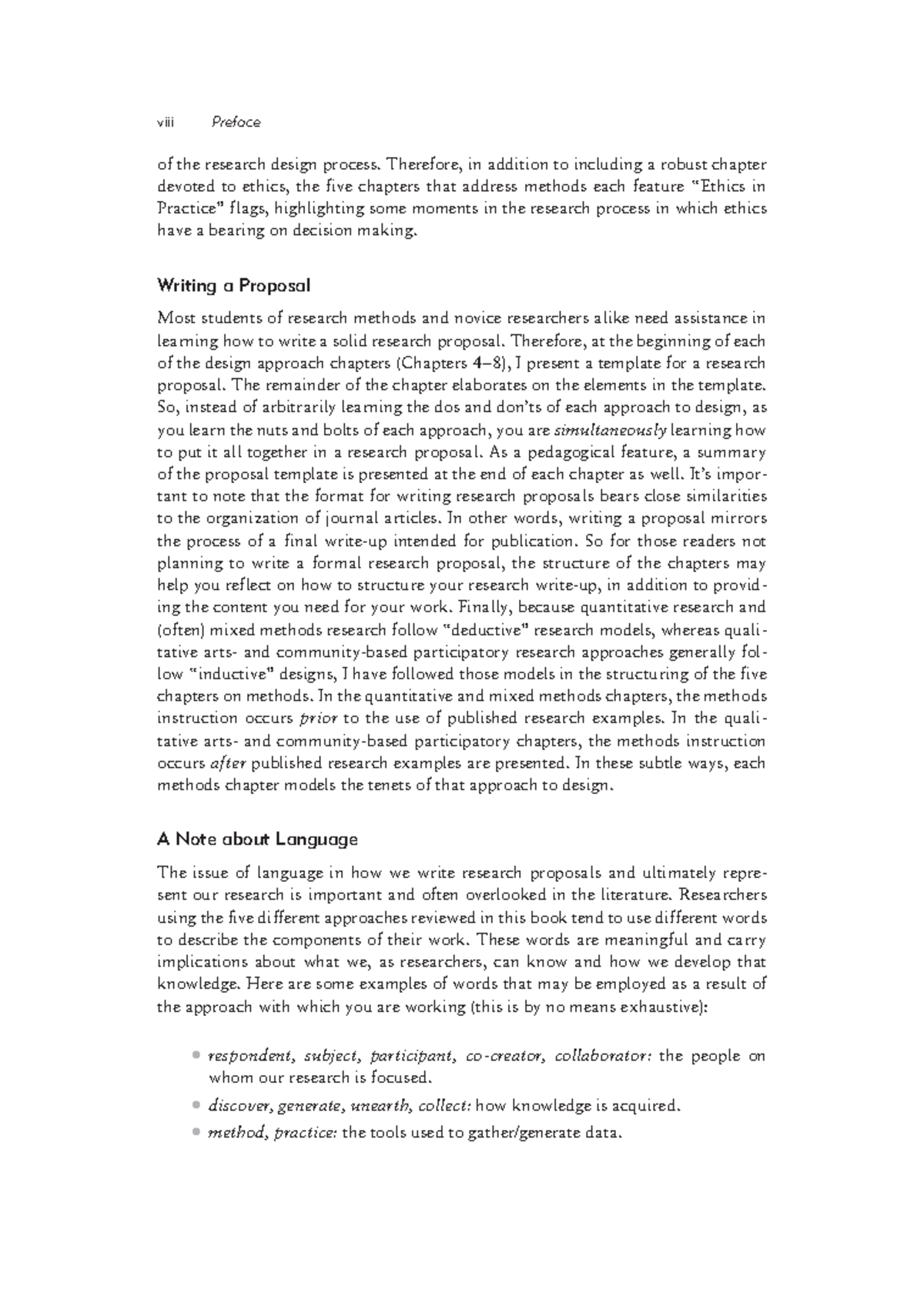 Split PDFFile 9 to 12 - practical research - viii Preface of the ...