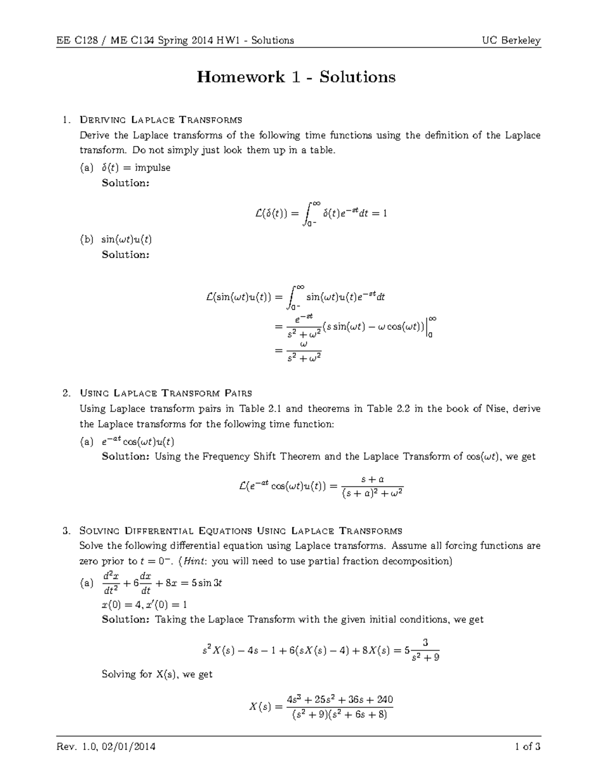 HW1-SolutionsEE C128 / ME C134 Spring 2014 HW1 - Solution - EE C128 ...