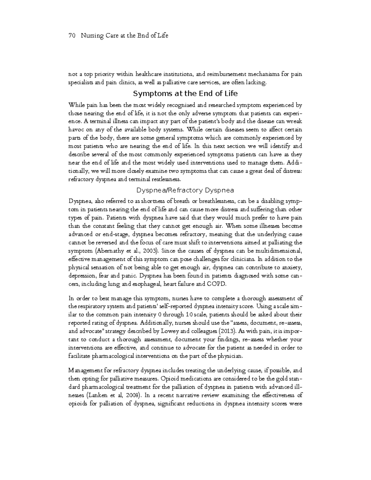 Nursing care at the end of life what every clinician should know 22 ...