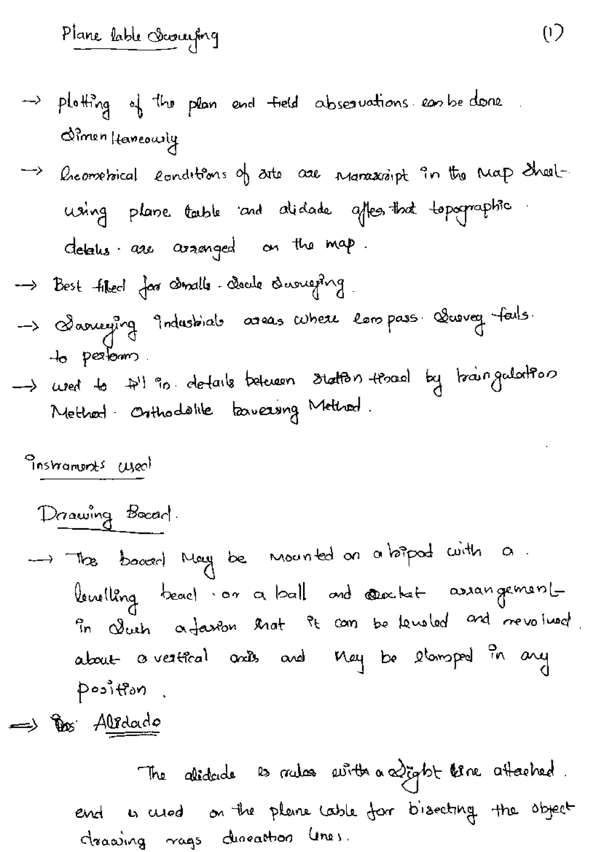 plain-table-survey-basic-civil-engineering-studocu