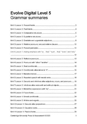 Evolve Digital Level 3 Students Course Acknowledgments ...