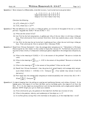 Problem Set 2 Solutions - Problem Set 2 Math 1320 Name: Computing ID ...