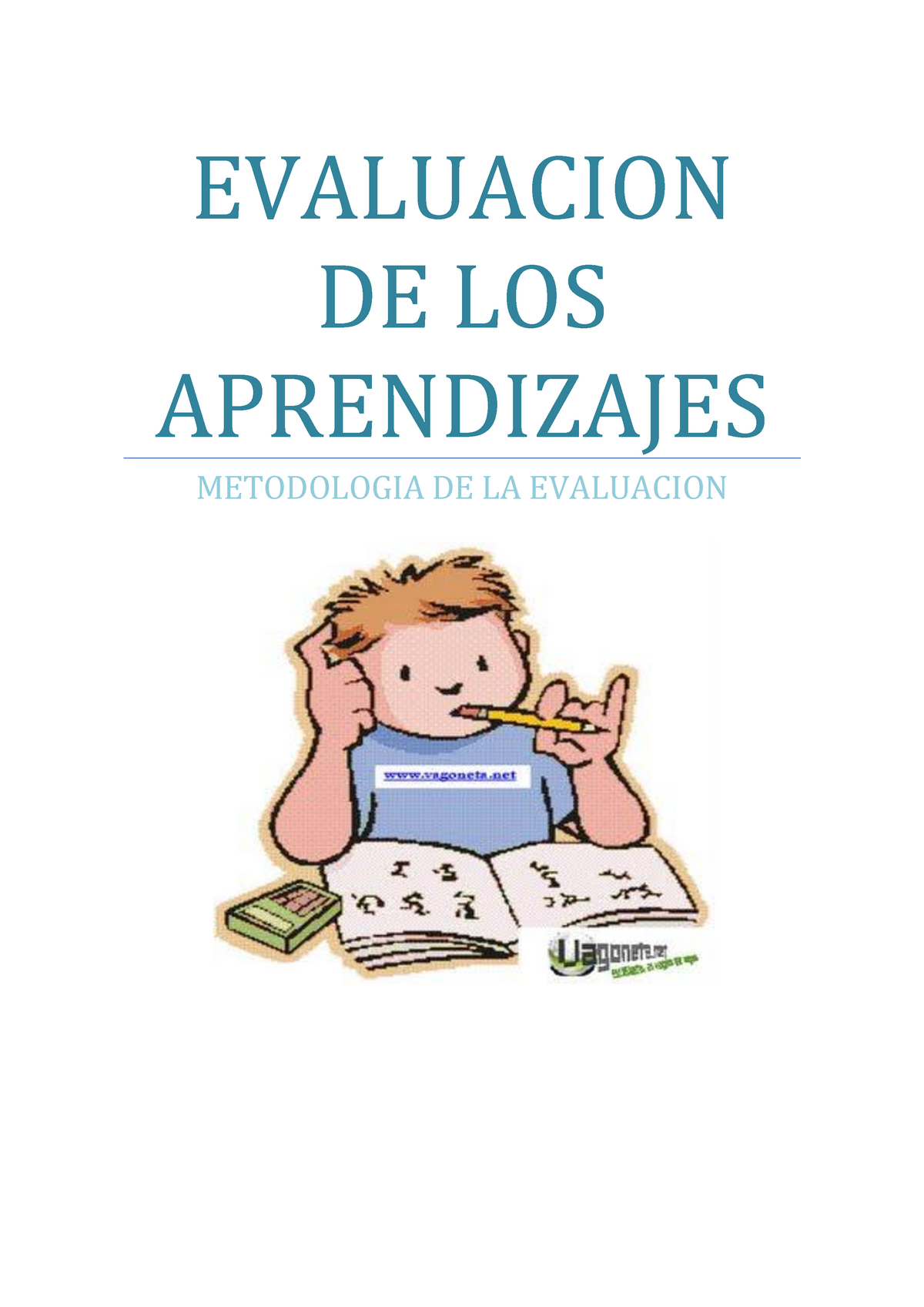 Resumen - Evaluacion De Los Aprendizajes - EVALUACION DE LOS ...