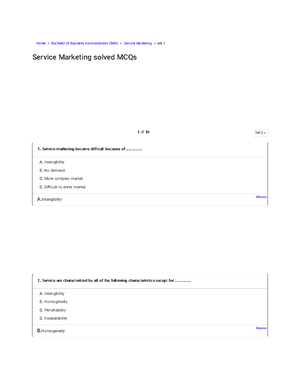 MCQ A 4 - BBA Semester 4 Production Management Sample MCQs - R. C ...