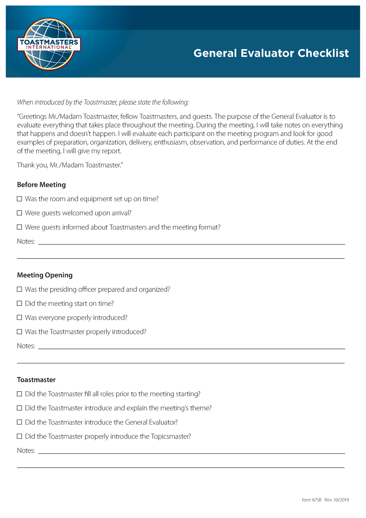 toastmasters-675b-general-evaluator-checklist-a4-when-introduced-by