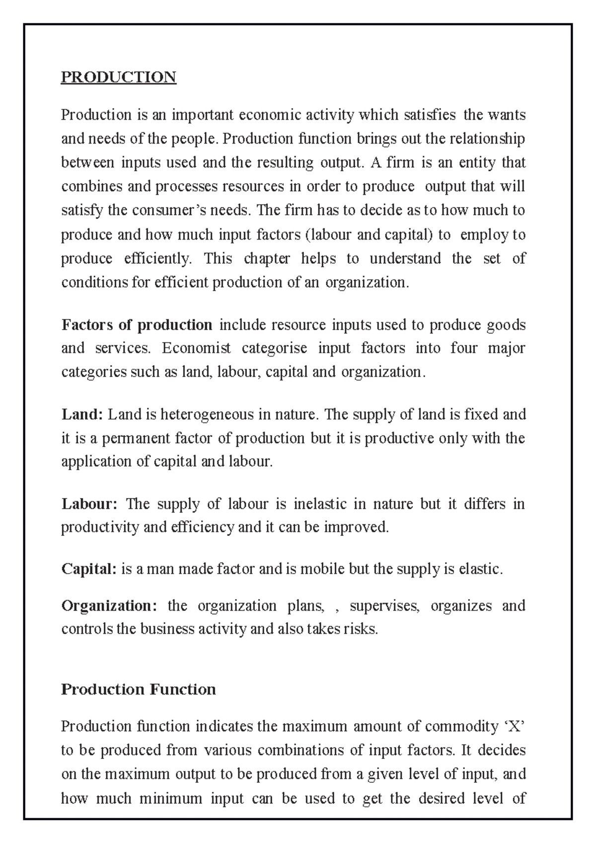 Module 1 - Introduction to Business Economics - MODULE 1 MEANING OF ...