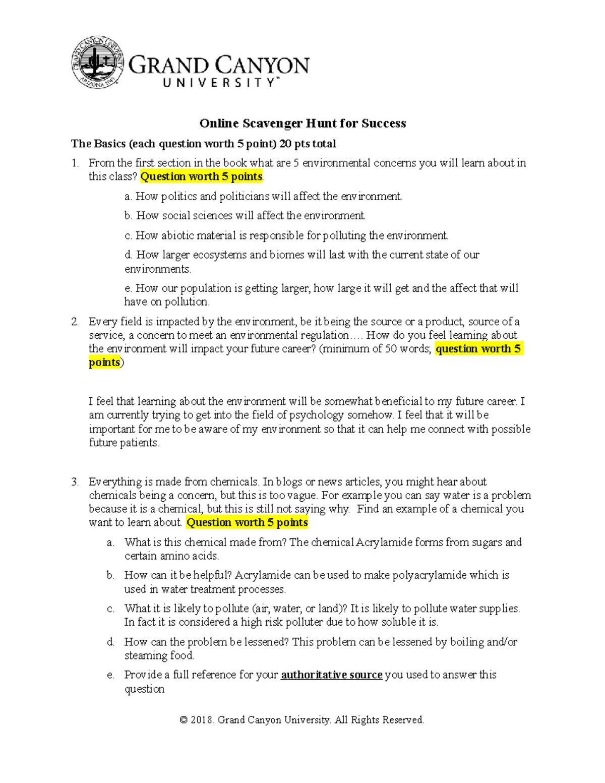 Online Scavenger Hunt For Success Resource - Online Scavenger Hunt for ...