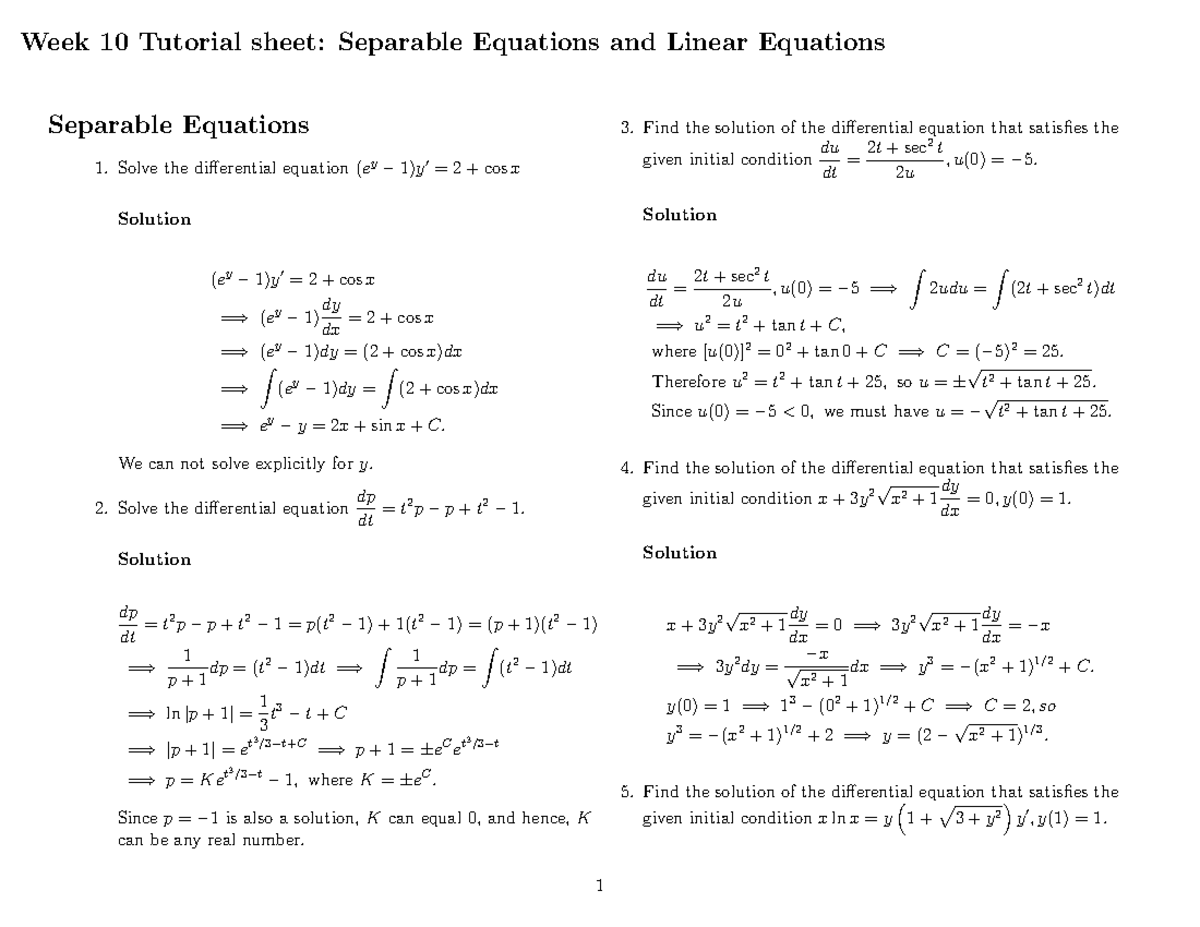 engineering maths Memo of 2018 exam - MAT1B01 - UJ - Studocu