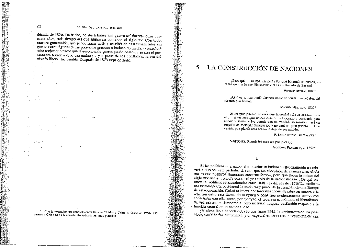 Eric Hobsbawm - La Era Del Capital - 1848-1875-Capítulo 5 - Historia de