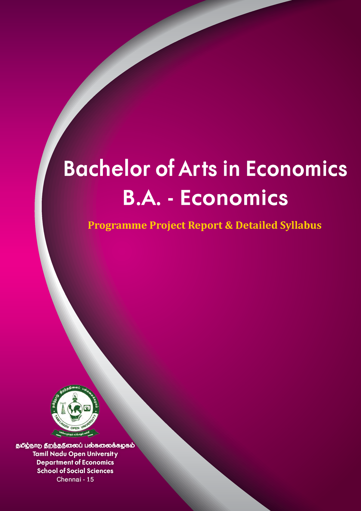 BA-Economics - Note - Bachelor Of Arts In Economics B. - Economics ...