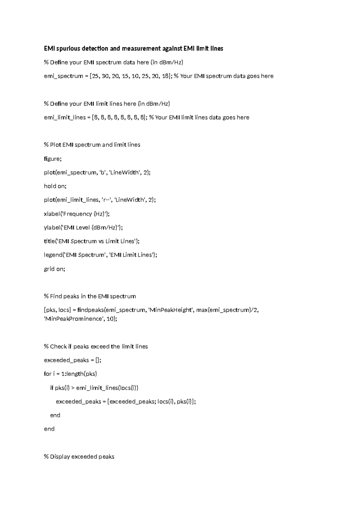 EMI spurious - emi - EMI spurious detection and measurement against EMI ...
