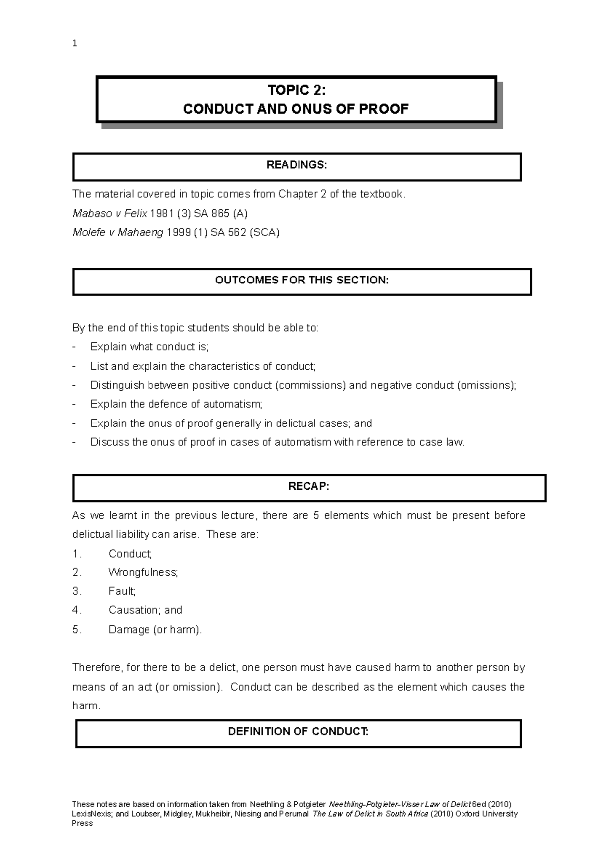 5) Lecture+5-6+Conduct+and+Onus+of+Proof+worksheet - The material ...