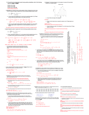 Review for Exam 2 - Summary Introduction To Statistics - Review for ...