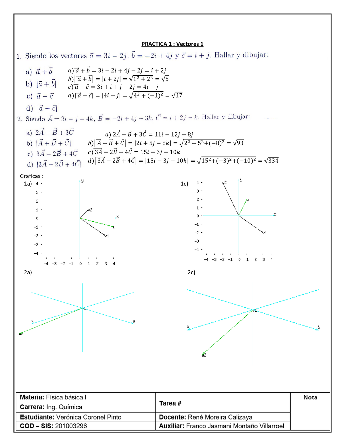 RDS - Ejercicios De Vectores En El Espacio - Fisica General - PRACTICA ...