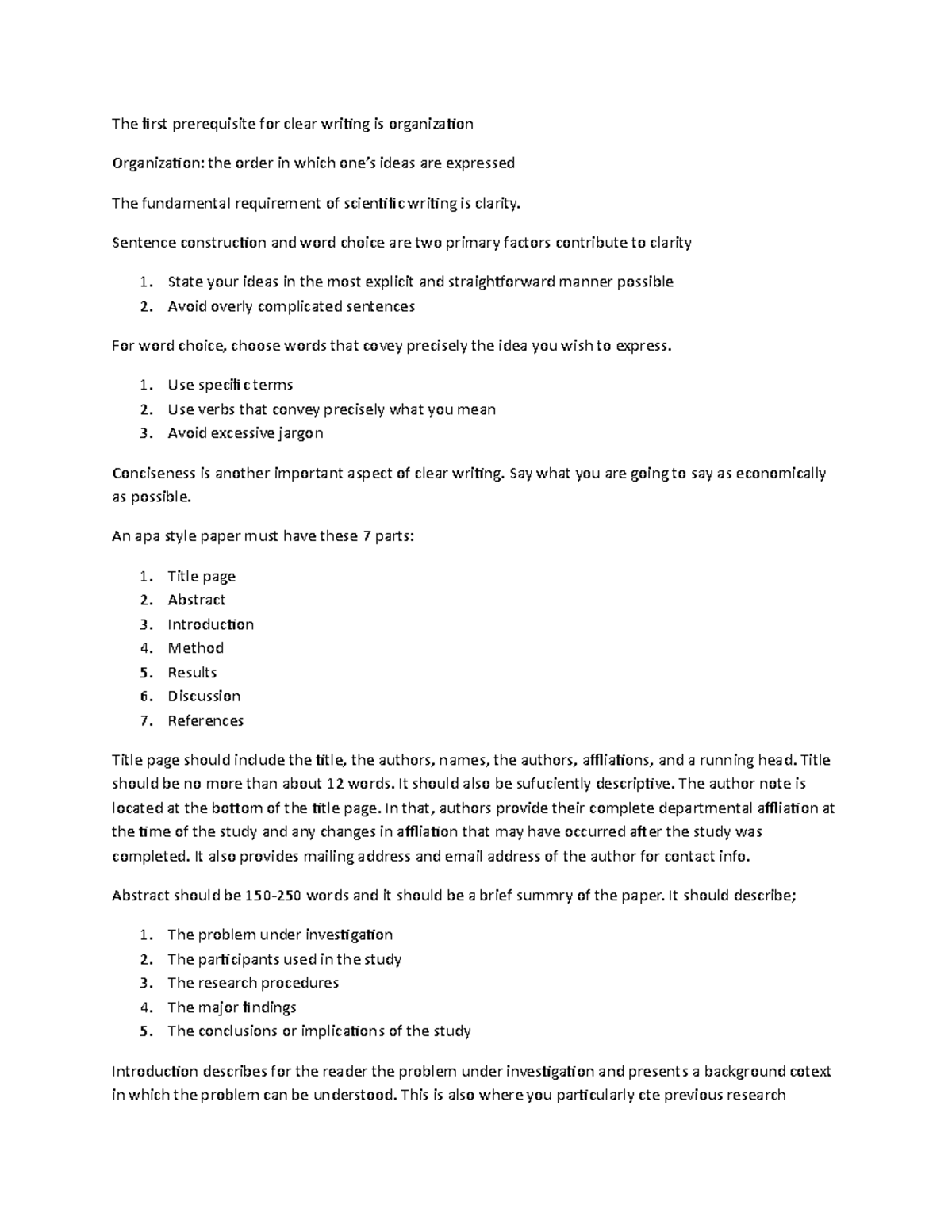 Chapter 16 notes - Textbook used: Goodwin, C. J. (2013). Research in ...