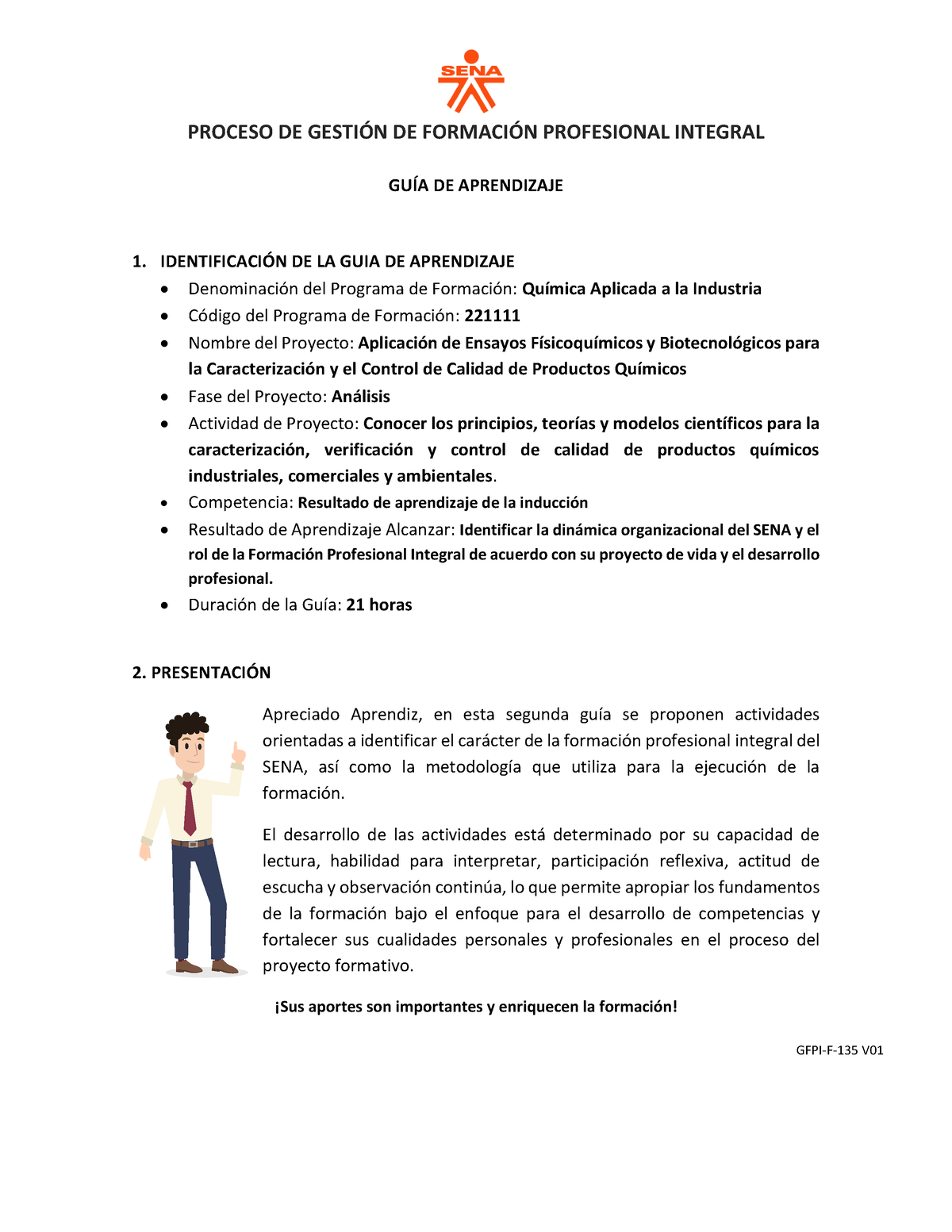 Guía De Aprendizaje 2 - Guía Inducción - PROCESO DE GESTI”N DE FORMACI ...