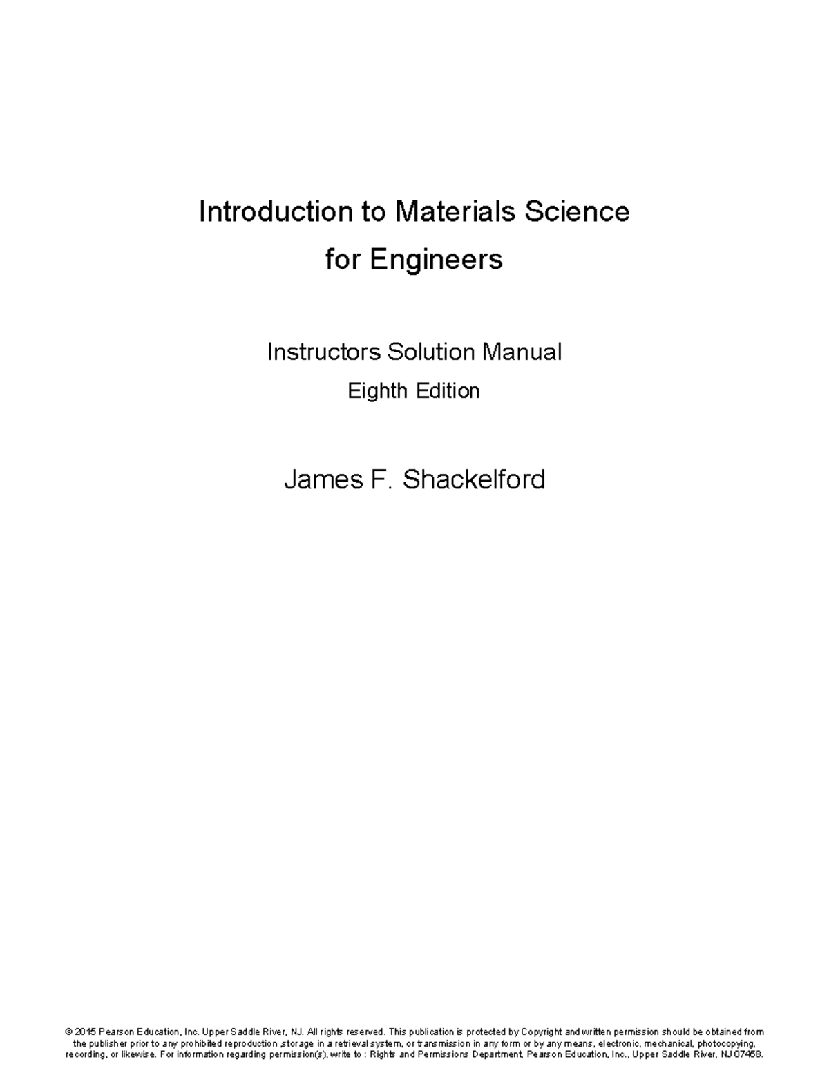 Chapter 02 Introduction to Materials Science for Engineers