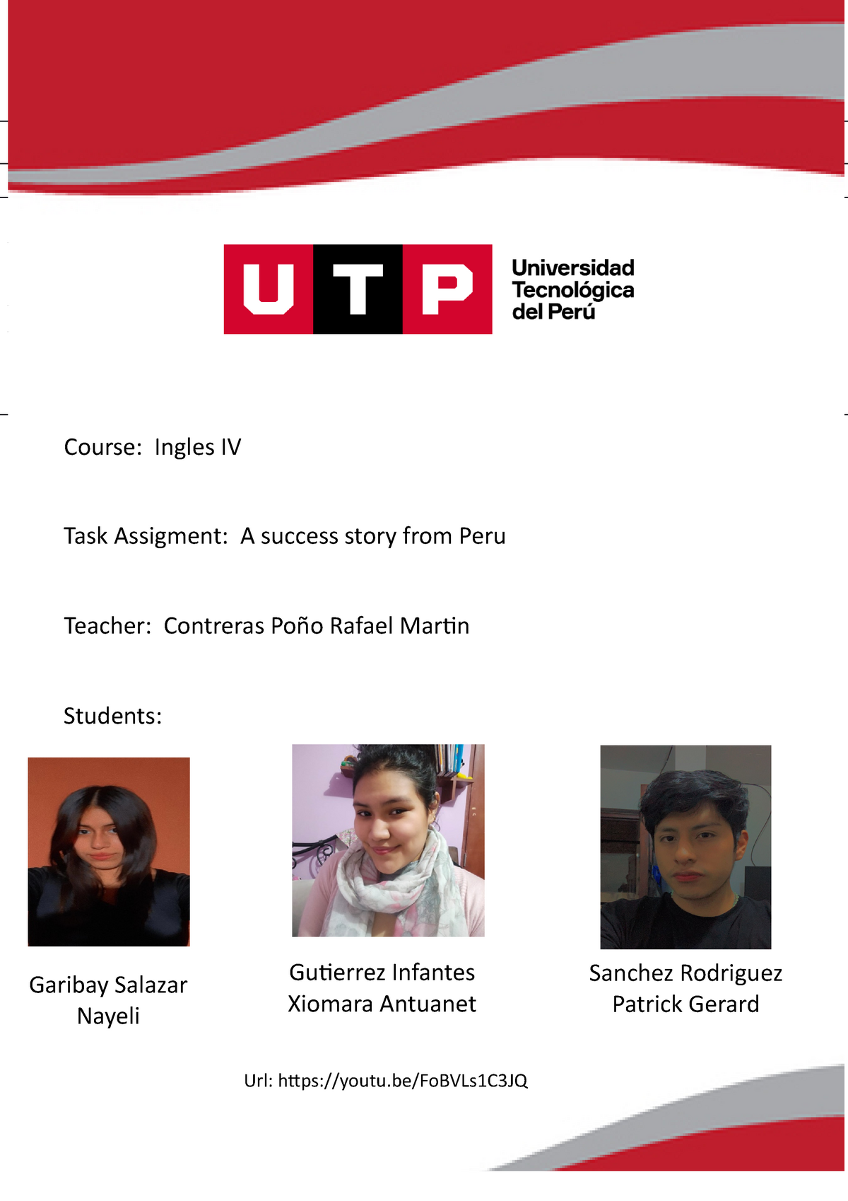 (ac s09) week 09 task assignment a peruvian legend utp