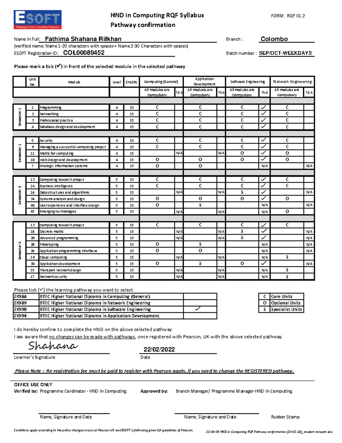 COL00089452-Pathway FormLAN Design & Implementation for SYNTAX ...