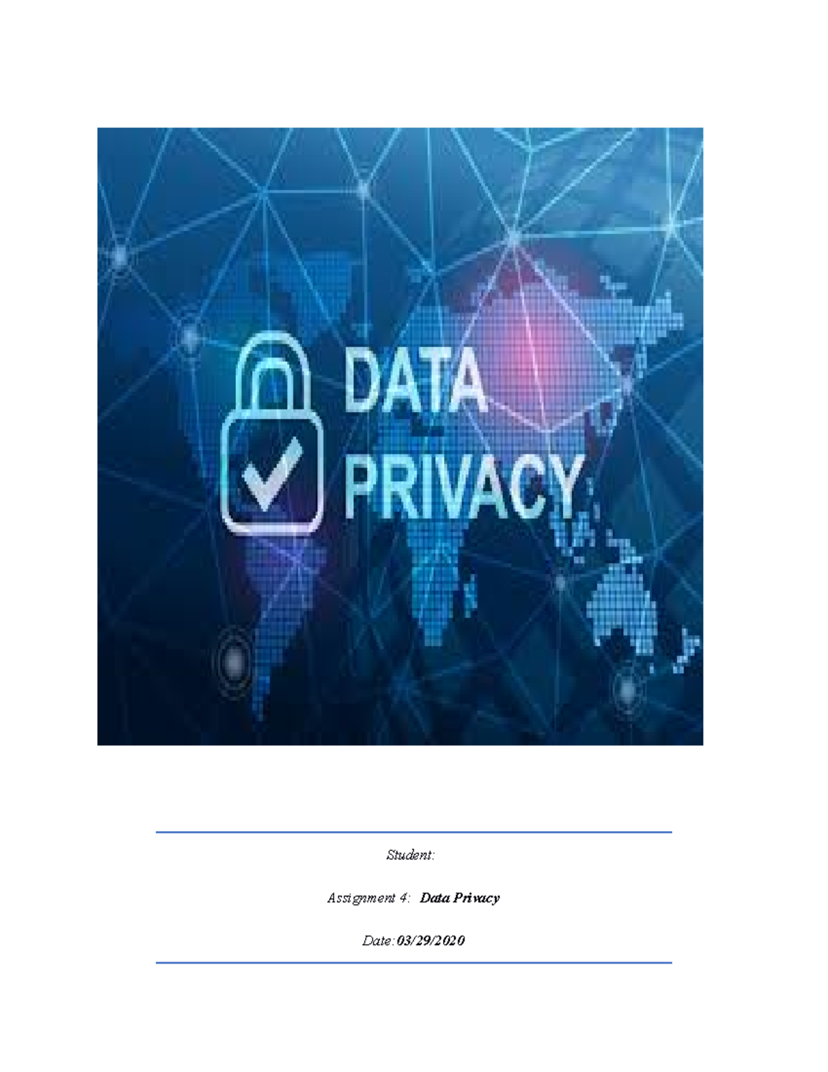 data privacy essay