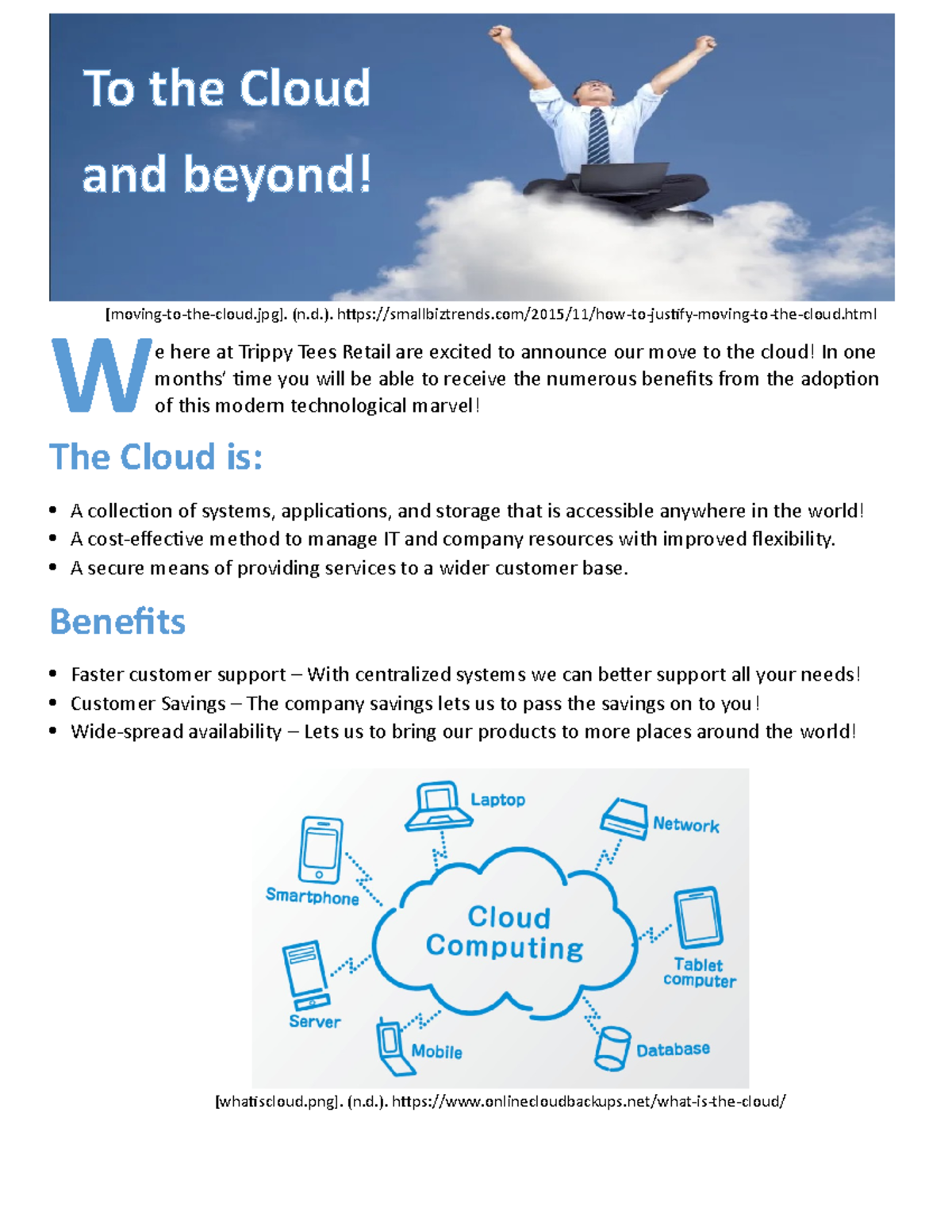 Deliverable 4 - Customers C738 - [moving-to-the-cloud]. (n.). - Studocu