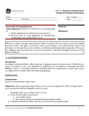 Session #1 SAS - Ana Phy (Lab) - STUDENT ACTIVITY SHEET Anatomy ...