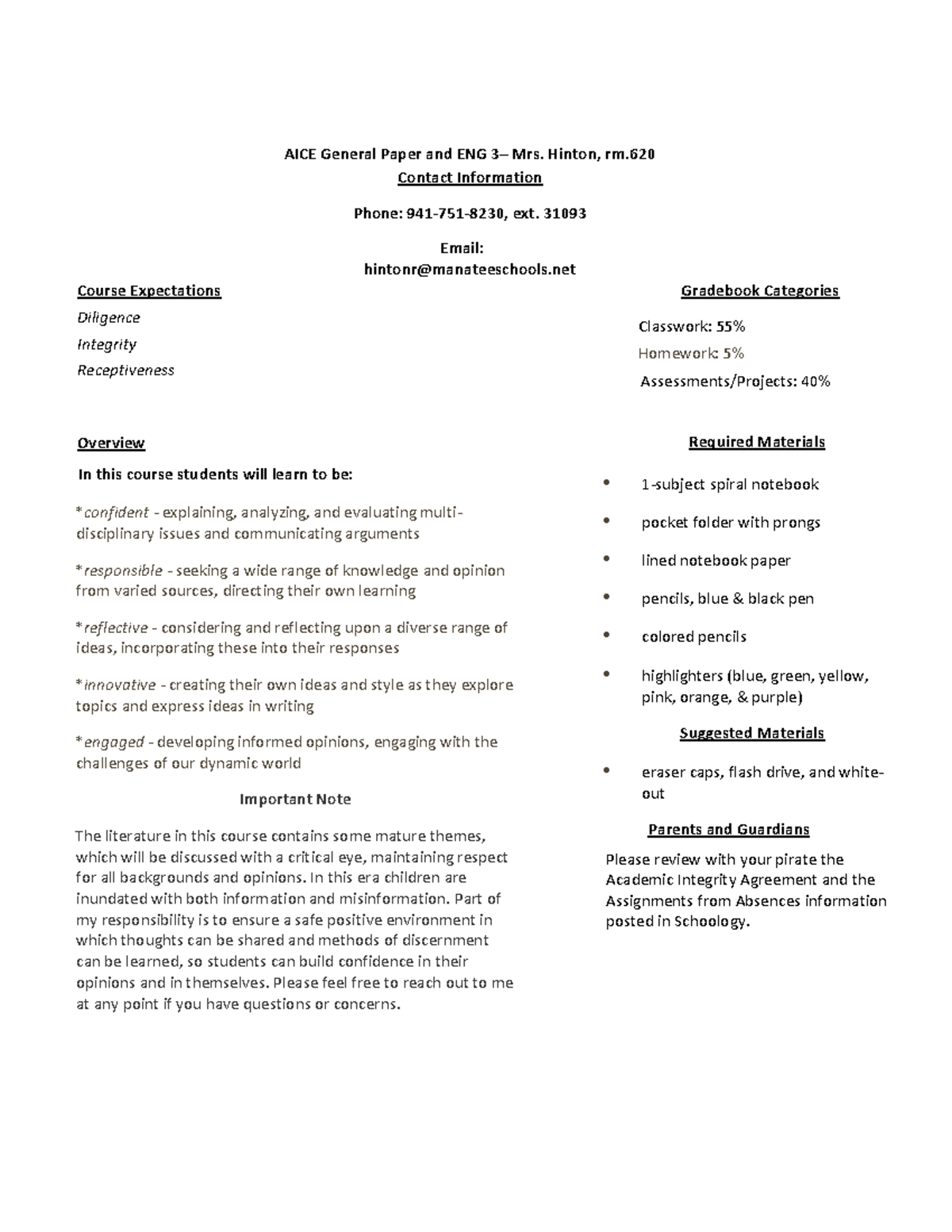 AICE+and+ENG+3+Syllabus+2023 - AICE General Paper and ENG 3– Mrs ...