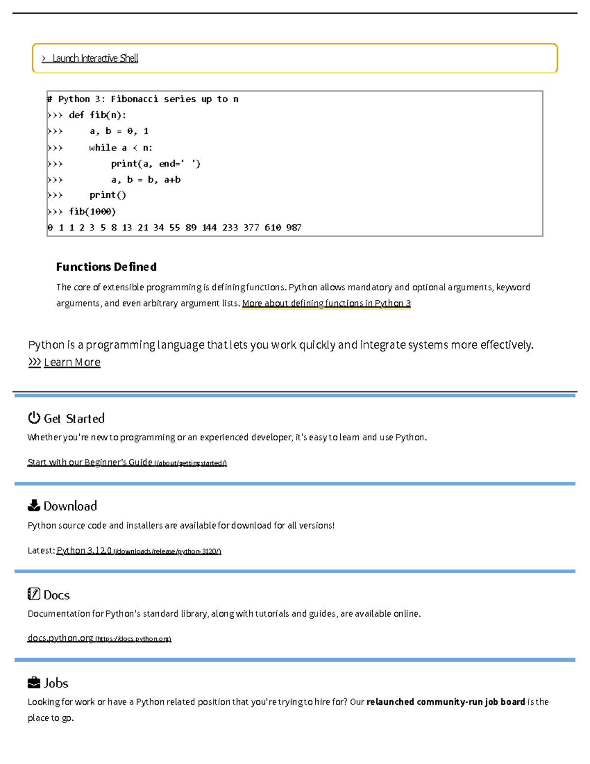 Welcome to Python - frdesw - Python is a programming language that lets ...