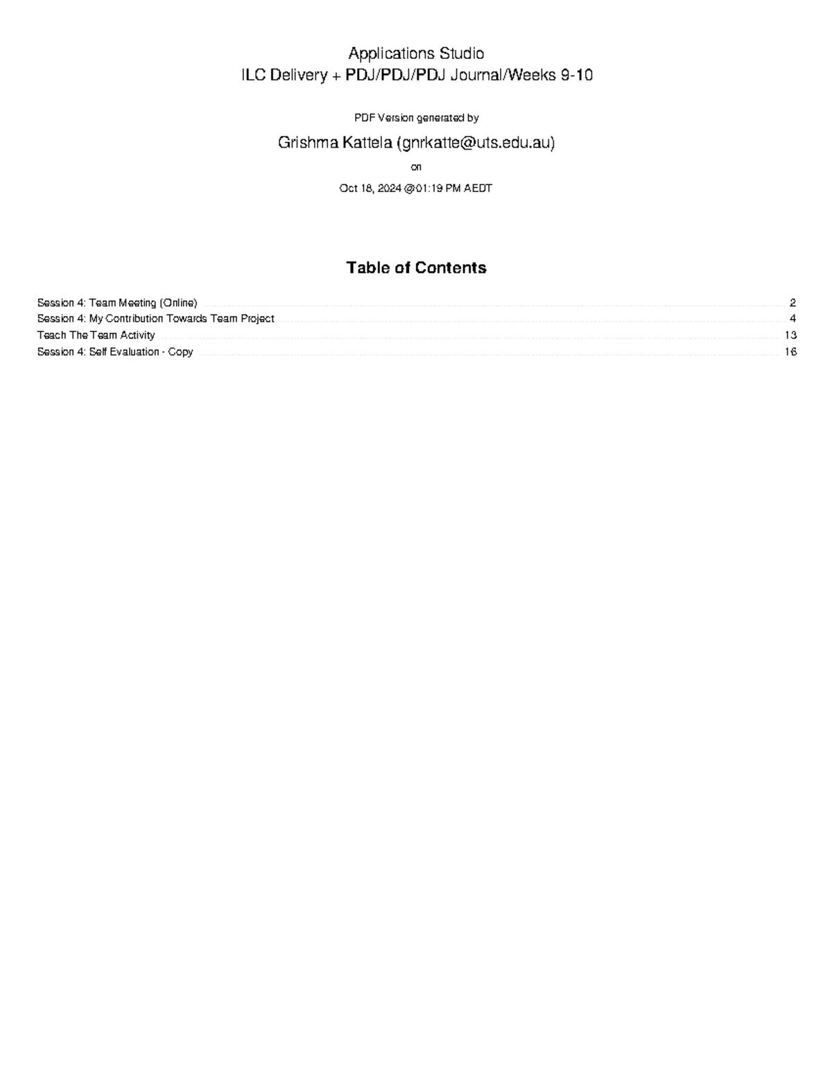 PDJ (wks 9-10) - PDJ crear=tion how to design example. - Applications ...