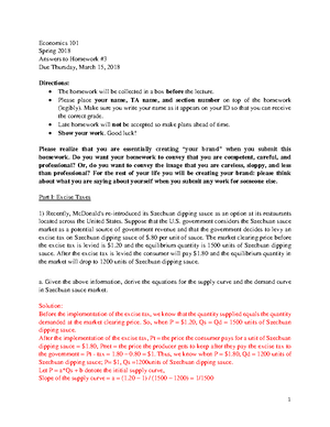 Problem Set 2 - PS2 - Problem Set 2 Due on October 11, 5pm Question 1 A ...