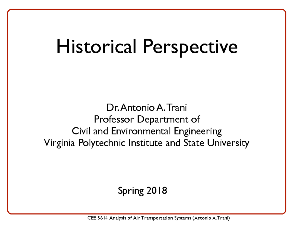 1.1 CEE5614 historical perspective - ####### Spring 2018 ####### Dr ...