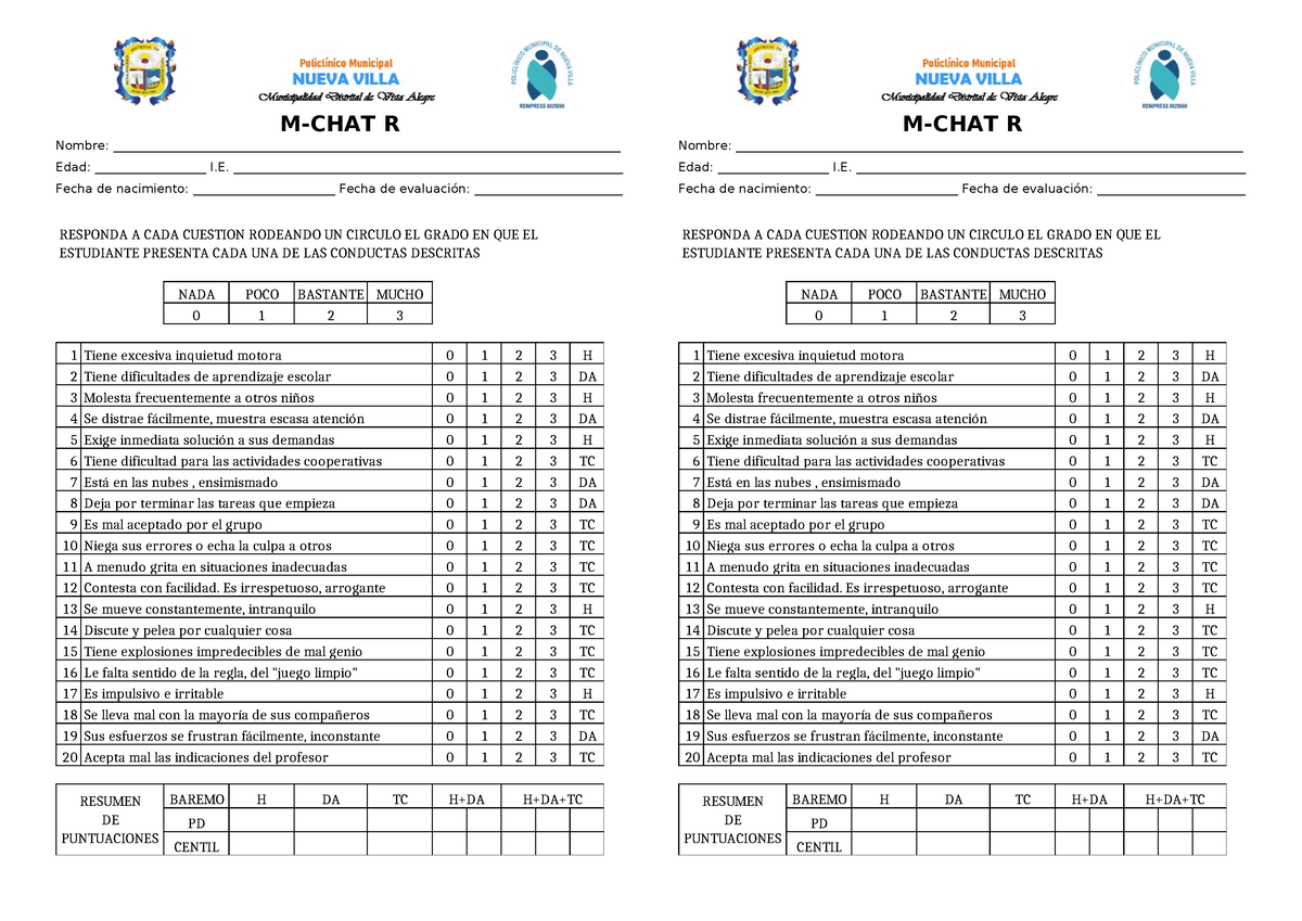 Edah Evaluacion De Trastorno Por Deficit De Atencion Con Hiperactividad Aplicacion M Chat R 0003