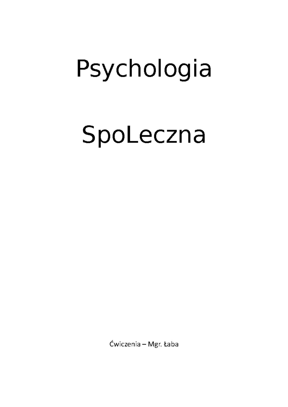 psychologia-spo-eczna-w-psychologia-spoleczna-wiczenia-mgr-aba