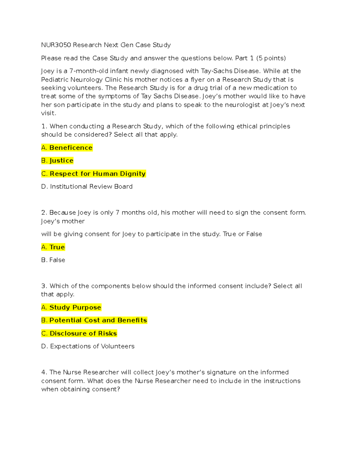 NEXT GEN Final - Academic - NUR3050 Research Next Gen Case Study Please ...