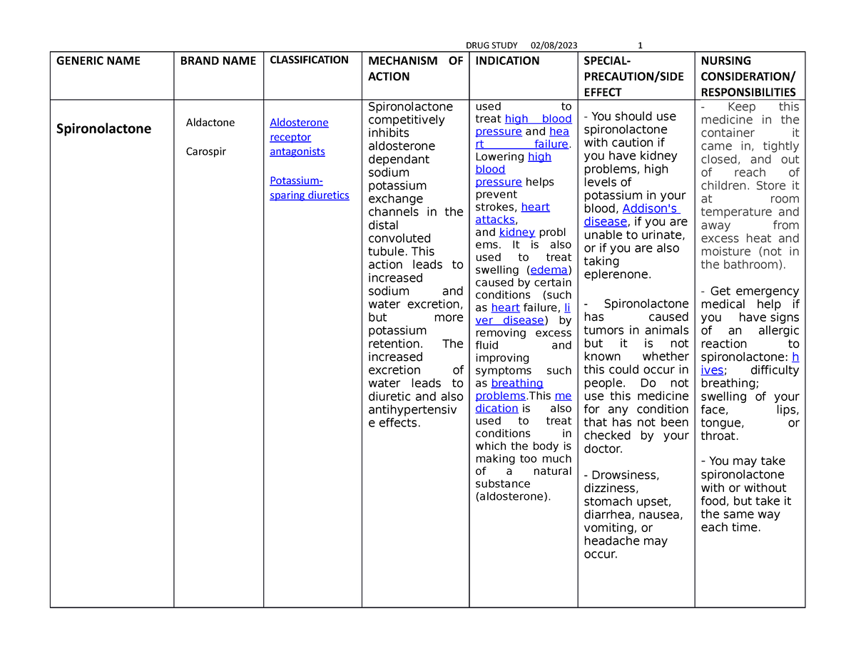 DRUG Study Common Drugs In Maternal GENERIC NAME BRAND NAME   Thumb 1200 927 