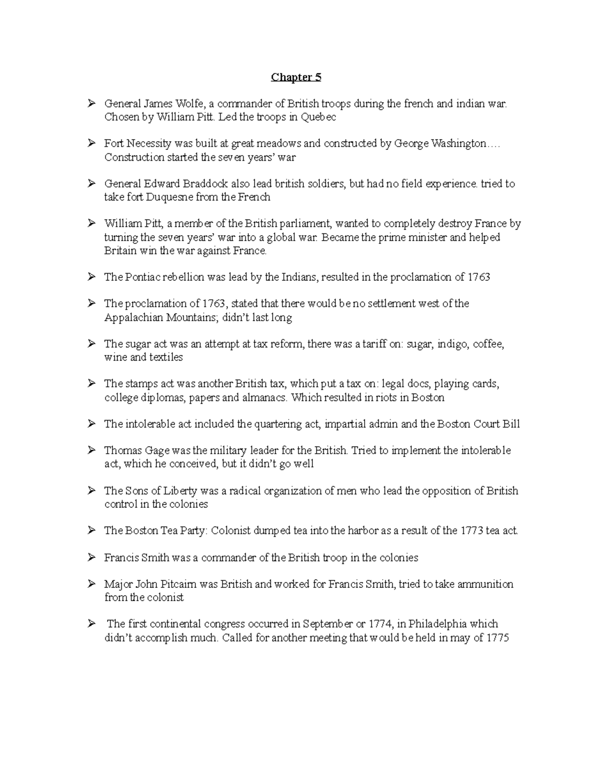 Study guide for hist - Chapter 5 General James Wolfe, a commander of ...