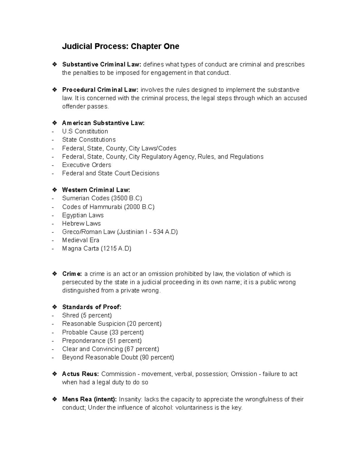 judicial-process-chapter-1-procedural-criminal-law-involves-the