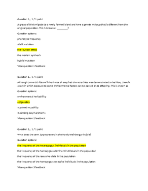 biol 133 lab assignment 4