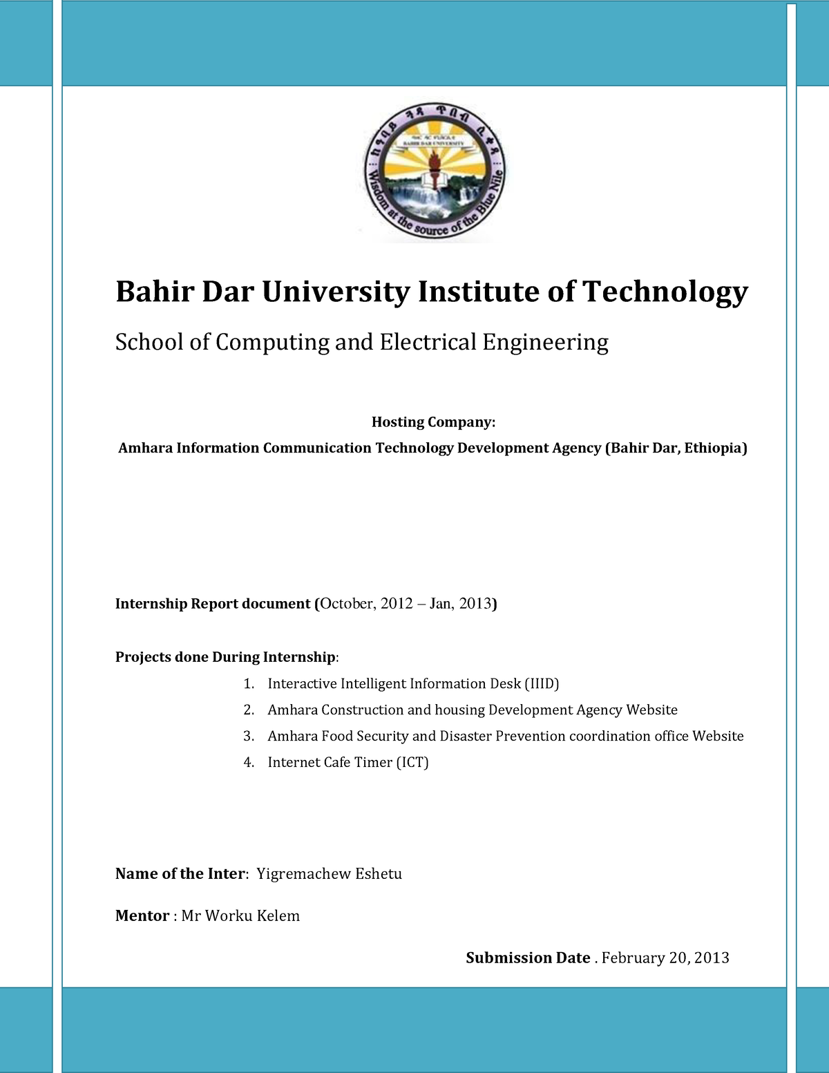 bahir dar university llm thesis pdf